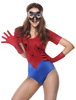 T shirt Ensemble rouge en lycra elasthanne Spiderman Déguisements Halloween