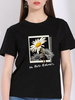 T-shirt graphique Daisy Floral Print Tees manches courtes