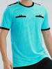 T-shirt Sport Arbitre Homme Manches Courtes Football Polyester Confortable Poches