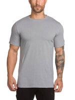 T-shirts basiques à manches courtes et col rond pour hommes