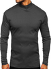 T-shirts Casual Col Haut Oversize Manches Longues