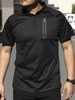 T-shirts Casual Col Rabattu Imprimé Oversize Manches Courtes
