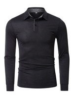 T-shirts Casual Col Rabattu Oversize Manches Longues