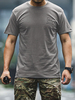 T-shirts Casual Jewel Neck Imprimé Oversize Manches Courtes