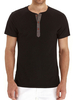 T-shirts Casual Jewel Neck Oversize Manches Courtes
