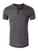 T-shirts Casual Jewel Neck Oversize Manches Courtes