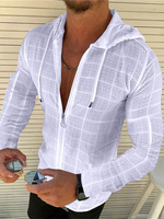 T-shirts Chic à Capuche Manches Longues