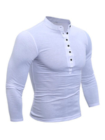 T-shirts Chic Col Bijou Manches Longues