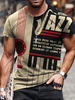 T-shirts Chic Col rond Imprimé Manches Courtes