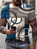 T-shirts Chic Col Rond Imprimé Manches Courtes