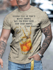 T-shirts Chic Col rond Imprimé Manches Courtes