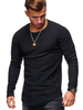 T-shirts Chic Col Rond Manches Longues