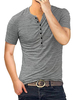 T-shirts Chic Col V Manches Courtes