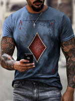 T-shirts Chic Imprimé carreaux As manches courtes