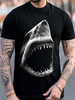 T-shirts Chic Jewel Neck Imprimé Manches Courtes