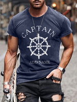 T-shirts Chic Jewel Neck Imprimé Manches Courtes