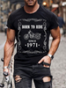 T-shirts Chic Jewel Neck Imprimé Manches Courtes