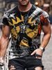 T-shirts Classique Col rond Imprimé Manches Courtes
