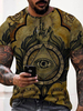T-shirts Classique Col rond Imprimé Manches Courtes