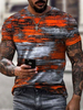 T-shirts Classique Col rond Imprimé Manches Courtes