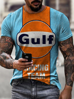 T-shirts Classique Col Rond Imprimé Manches Courtes