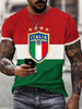 T-shirts Classique Col Rond Imprimé Manches Courtes