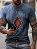 T-shirts Col Bijou Imprimé Manches Courtes