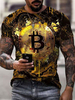 T-shirts Col Bijou Imprimé Manches Courtes