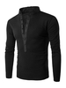 T-shirts col montant manches longues