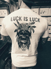 T-shirts Confort Col Rond Imprimé Manches Courtes Blanc