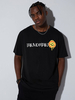 T-shirts Décontracté Col Bijou Imprimé Manches Courtes