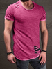 T-shirts Décontracté Jewel Neck Manches courtes