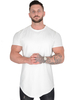 T-shirts Décontracté Jewel Neck Manches courtes