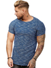 T-shirts Décontracté Jewel Neck Manches courtes