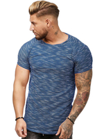 T-shirts Décontracté Jewel Neck Manches courtes