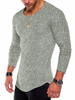 T-shirts Décontracté Jewel Neck Manches longues