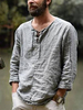 T-shirts Décontracté Jewel Neck Manches longues