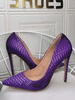 Talon haut escarpins femme bout pointu