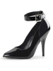 Talons hauts femme Slip-on bout pointu talon aiguille paillettes Sexy Vintage cheville sangles pompes