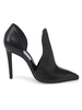 Talons hauts Slip-On Bout pointu Talon aiguille Escarpins noirs chics Stiletto