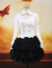 Tenue de lolita classique en chiffon multicouche manches longues Déguisements Halloween
