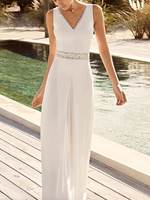 Tenue de mariage; combinaison de mariée; combinaison de soirée