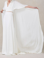 Tenue de mariage Top et jupe droite ivoire
