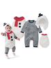 Tenue de pyjama de Noël pour bébé 3 pièces Déguisements Halloween