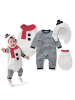 Tenue de pyjama de Noël pour bébé 3 pièces Déguisements Halloween