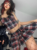 Tenue Noire Lolita Sleevers Top Jupe