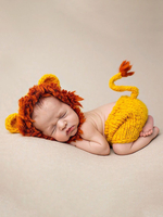 Tenues de bébé nouveau-né accessoires de photographie Costume Carnaval Carnaval de lion