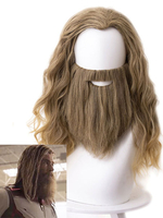 The Avengers 4 Endgame Cosplay Graisse Thor Odinson Perruque Cosplay Marron Déguisements Halloween