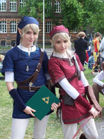 The Legend Of Zelda Link Cosplay Costume Version bleue Déguisements Halloween
