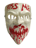 The Purge 3 Kiss Me Election Year Resin Scary Mask Props Fancy Horror Halloween
